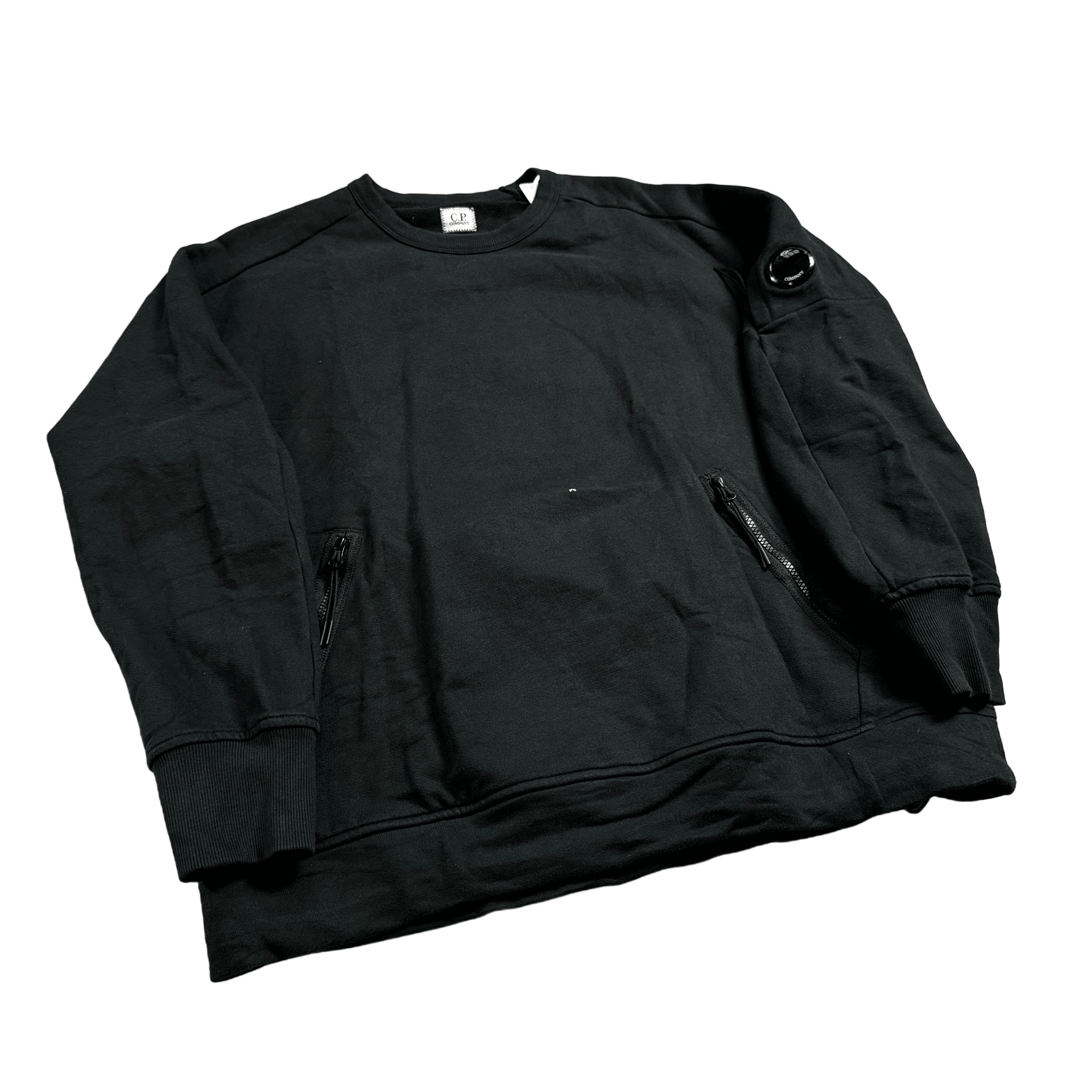 Black CP Company Sweatshirt - XXL (Recommended Size - XL)