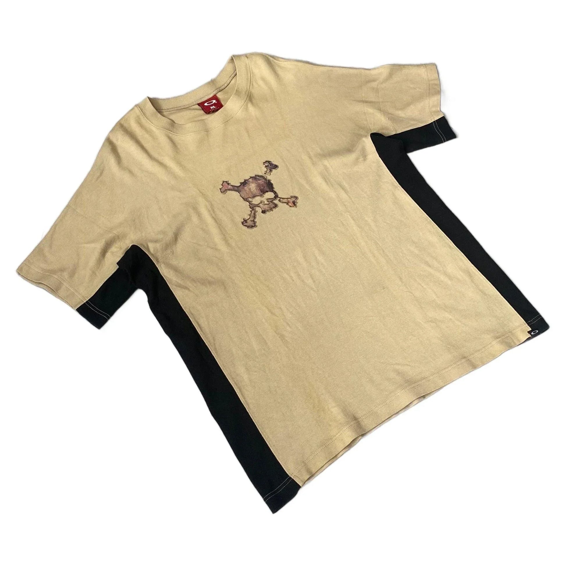 Beige + Black Oakley Tee - XL | The Streetwear Studio