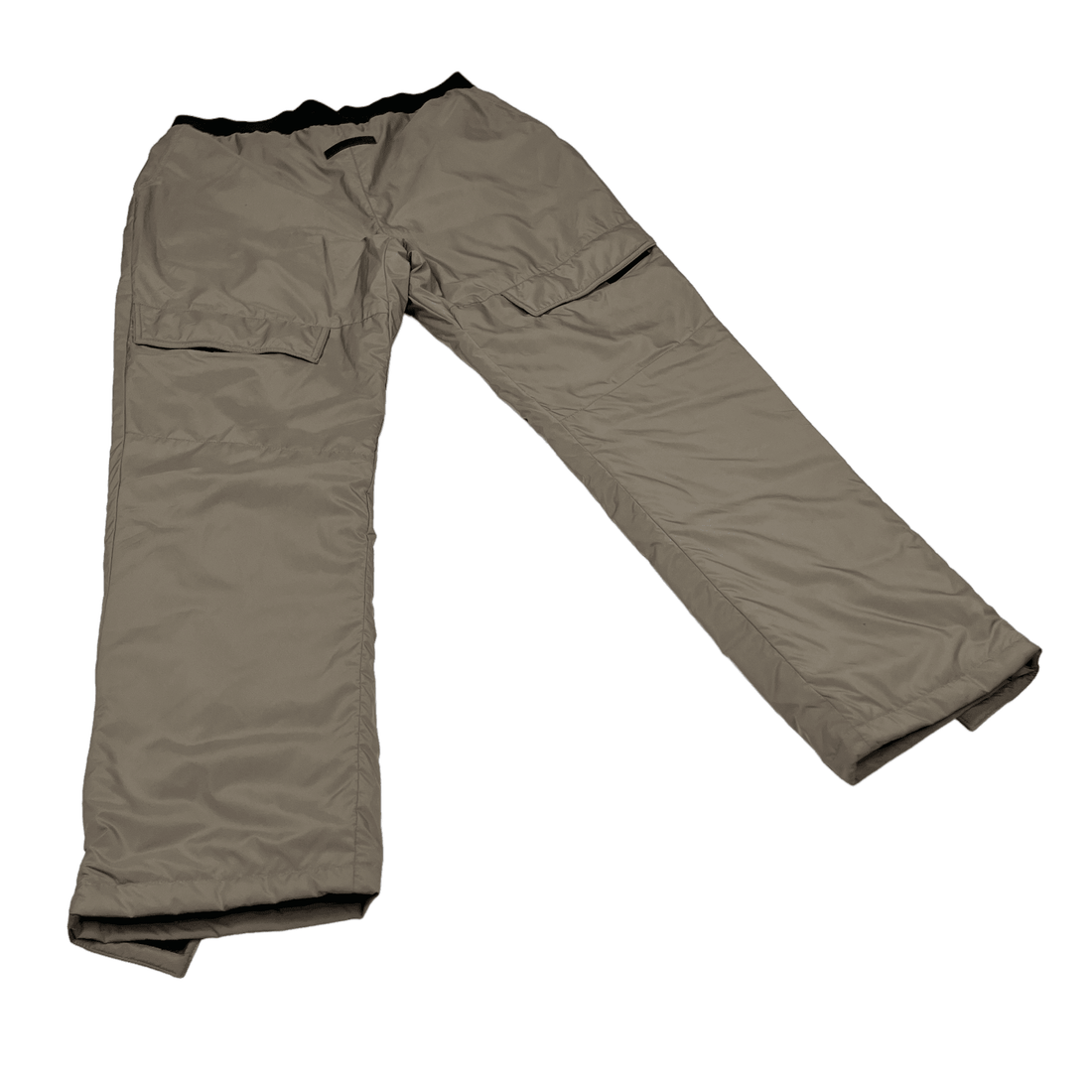 Beige Fear of God Essentials Storm Straight Leg Bottoms - Extra Large - The Streetwear Studio