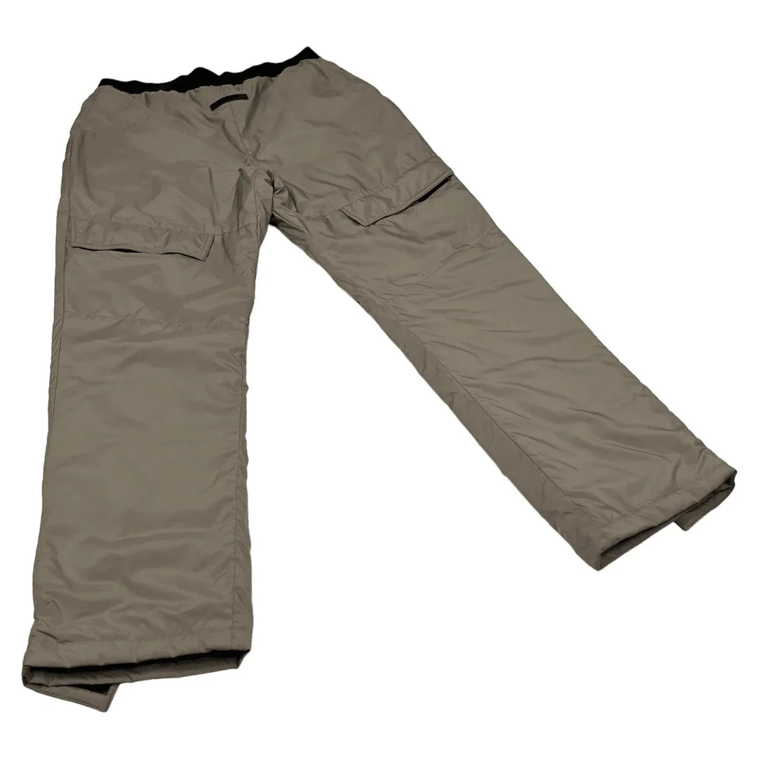 Beige Fear of God Essentials Storm Straight Leg Bottoms - XL | The Streetwear Studio