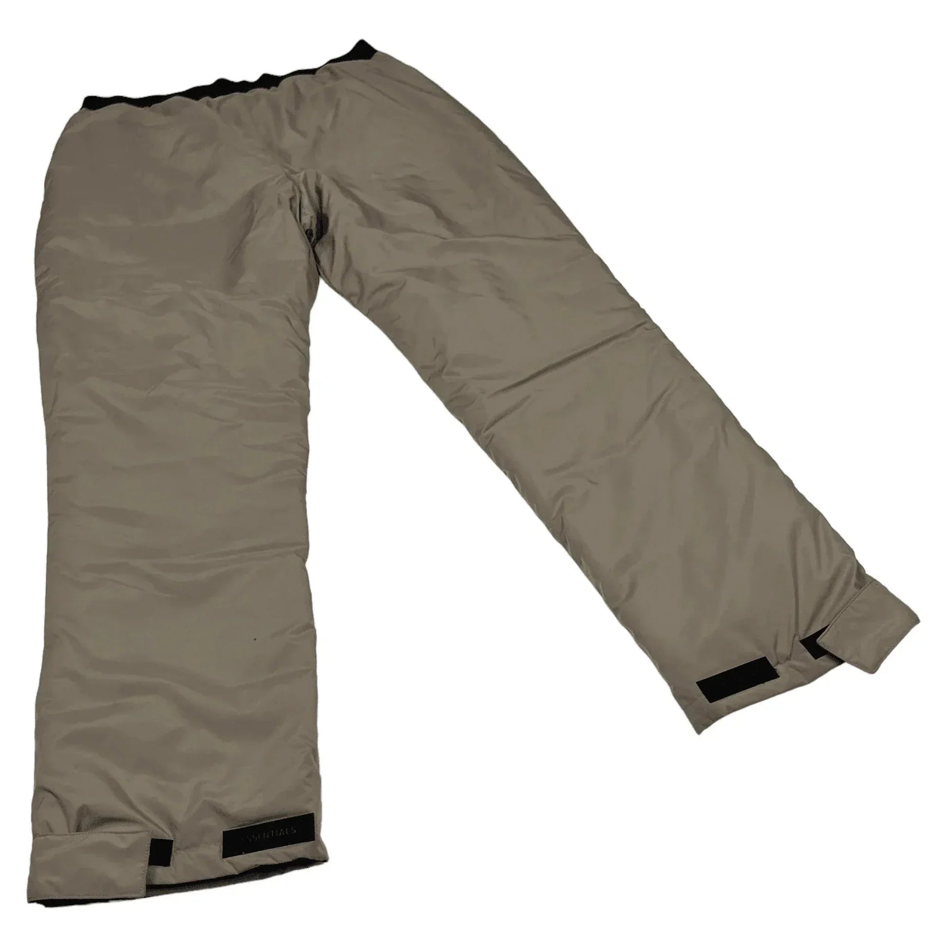 Beige Fear of God Essentials Storm Straight Leg Bottoms - XL | The Streetwear Studio