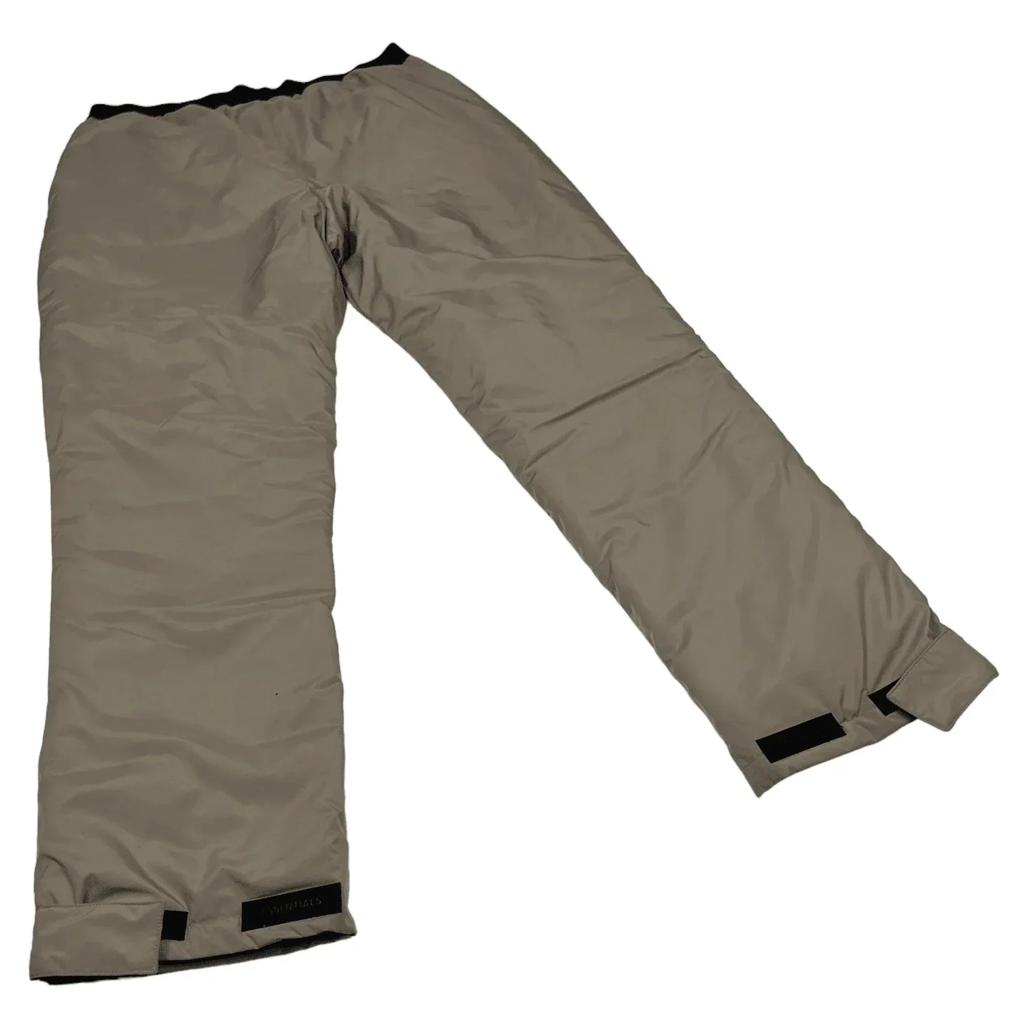 Beige Fear of God Essentials Storm Straight Leg Bottoms - XL | The Streetwear Studio