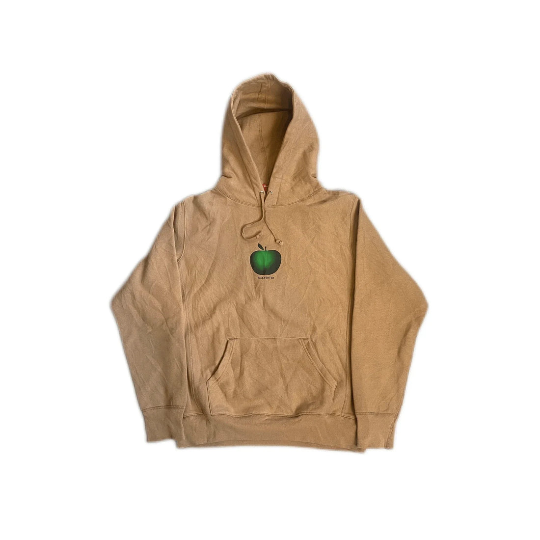 Beige Supreme Hoodie - M | The Streetwear Studio