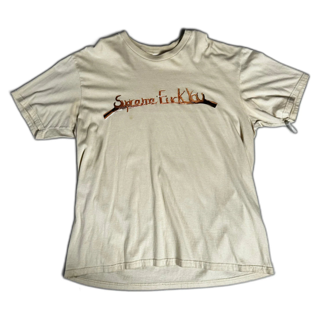 Biege Supreme Tee - XL | The Streetwear Studio