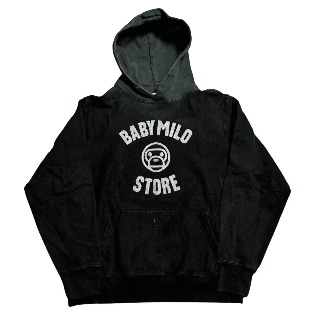 Black A Bathing Ape (BAPE) Baby Milo Hoodie - S | The Streetwear Studio