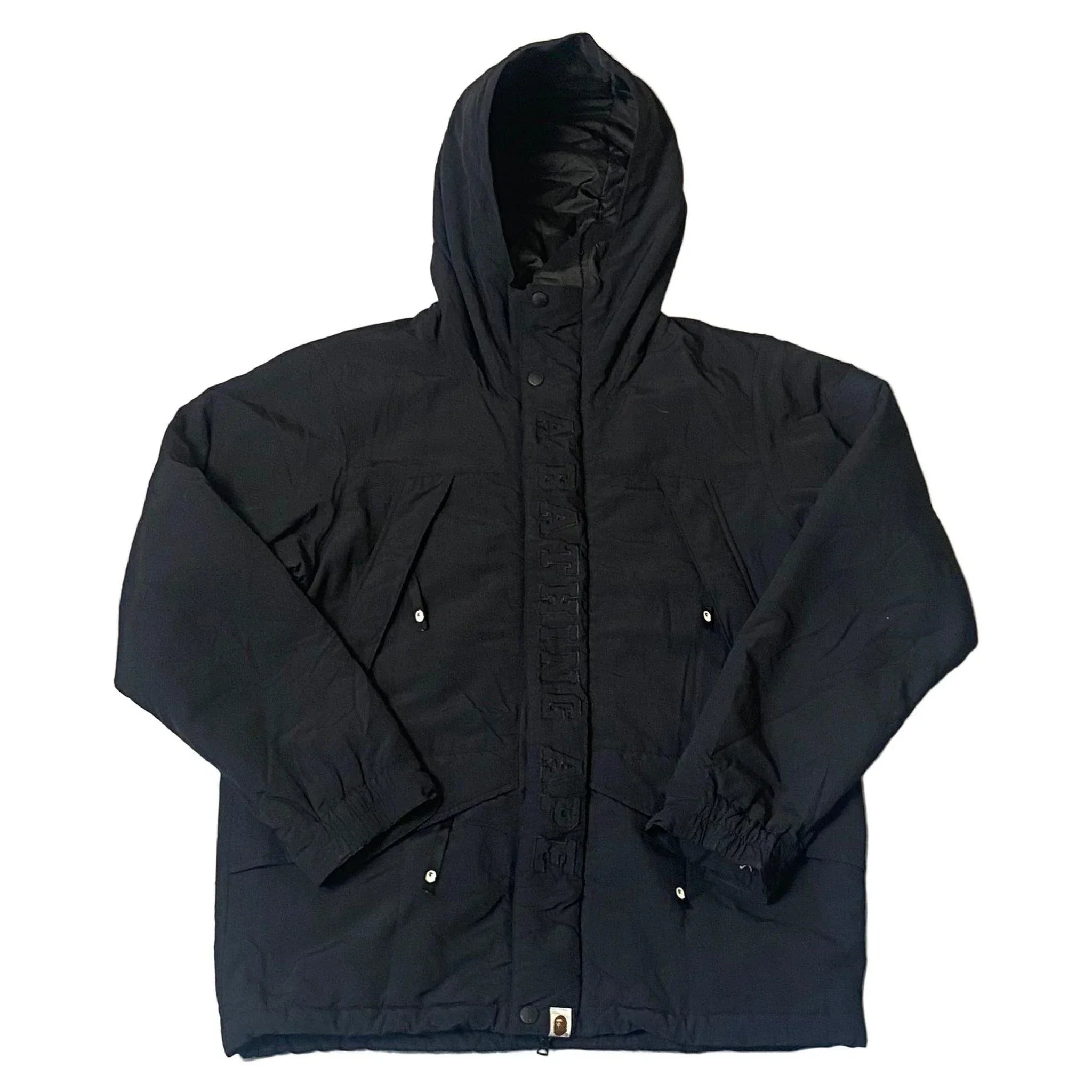 Black A Bathing Ape (BAPE) Coat - L | The Streetwear Studio