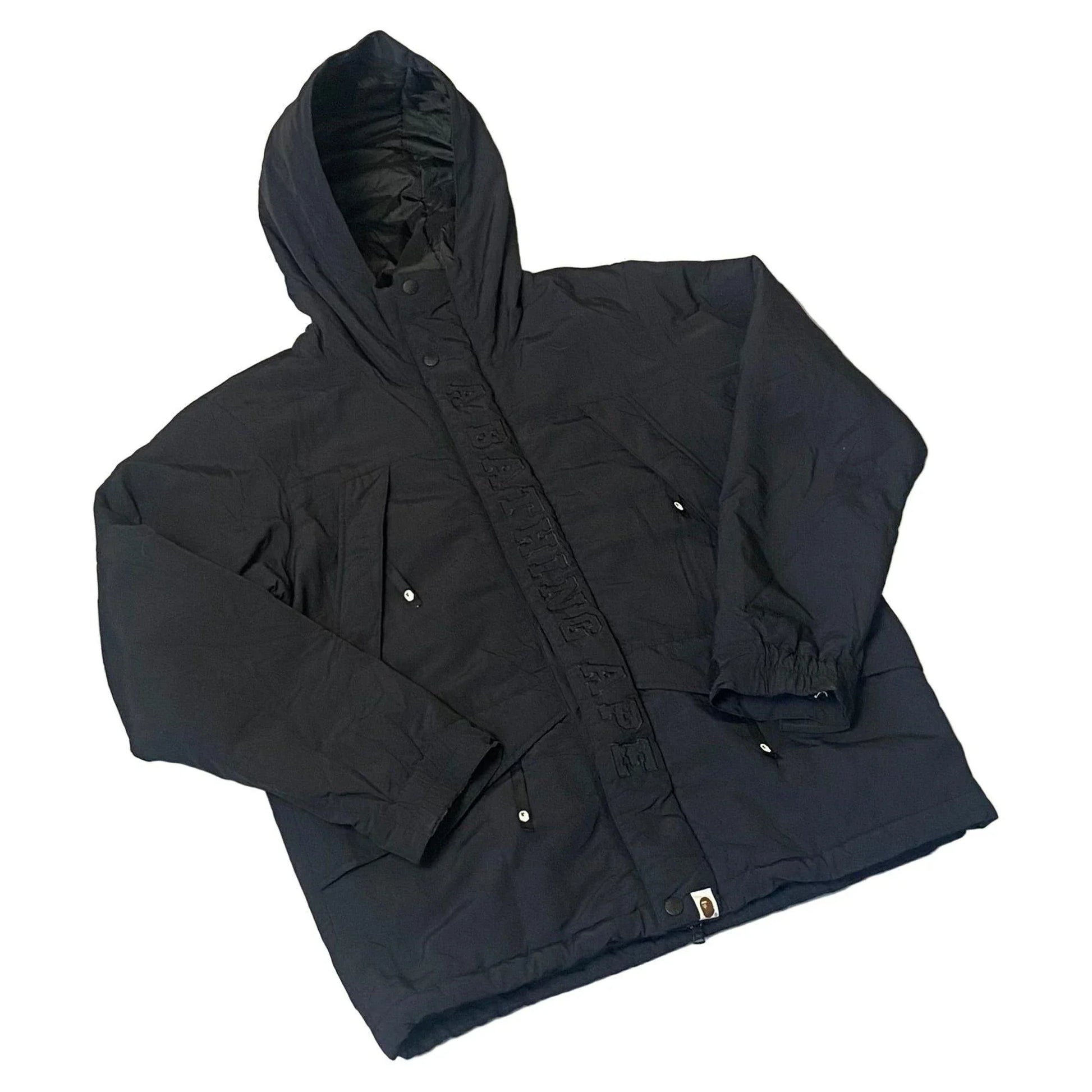 Black A Bathing Ape (BAPE) Coat - L | The Streetwear Studio