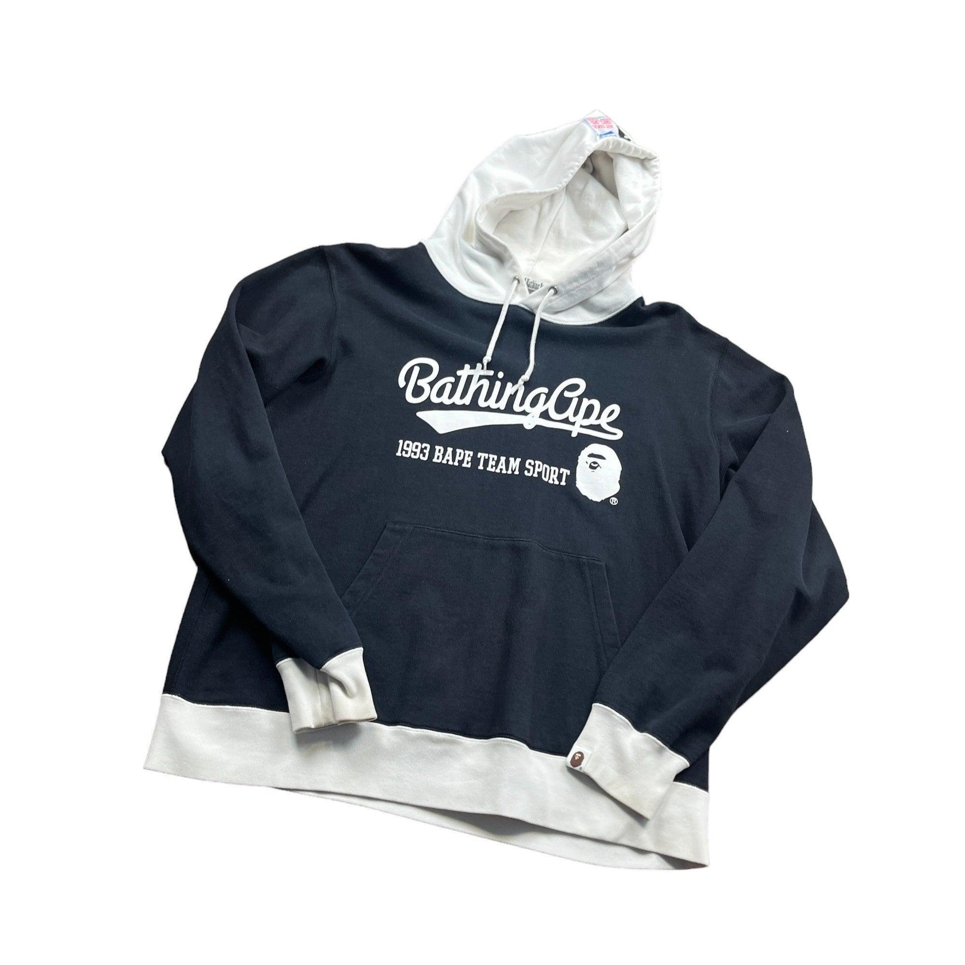 Black A Bathing Ape (BAPE) Hoodie - Extra Large - The Streetwear Studio