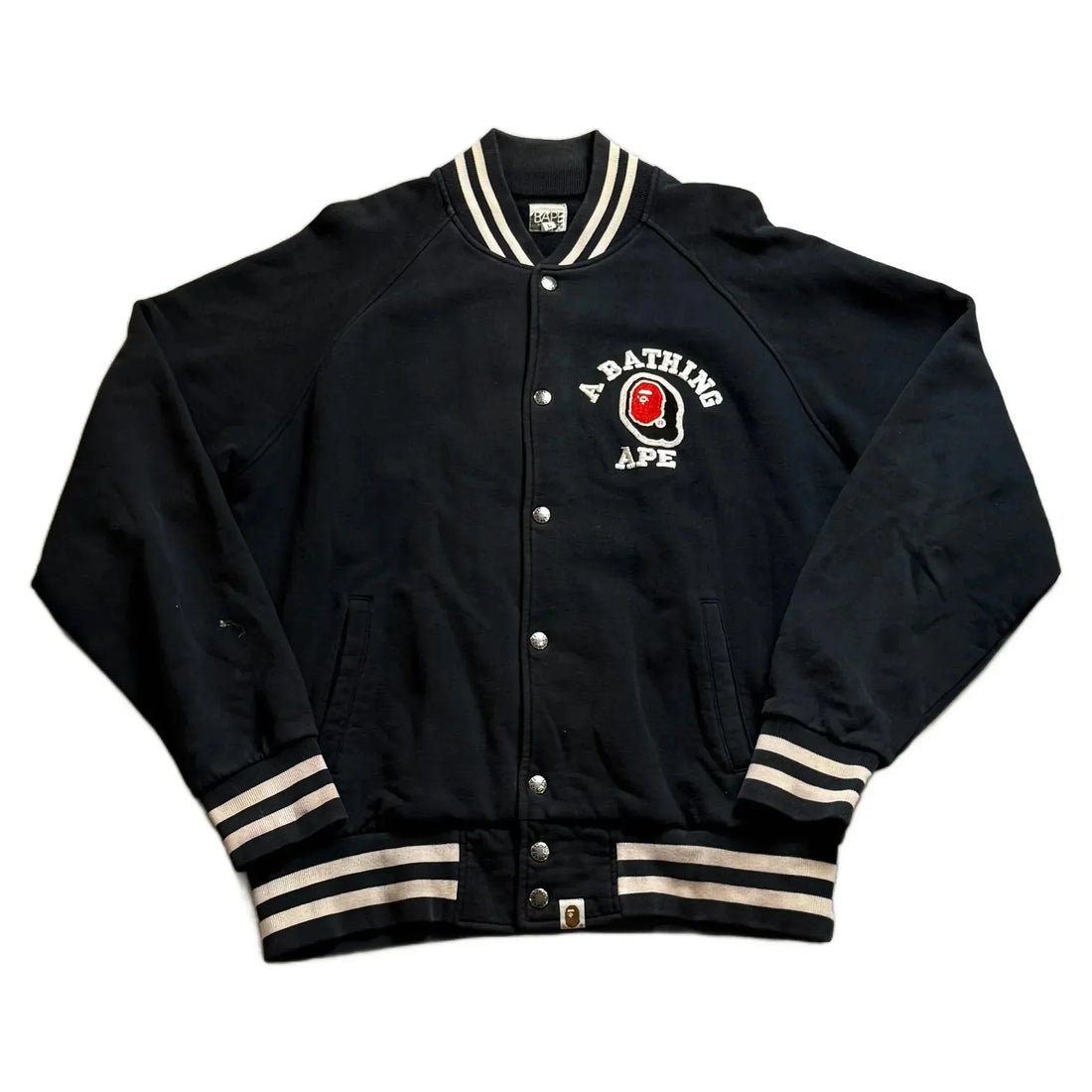 Black A Bathing Ape (BAPE) Jacket - L | The Streetwear Studio