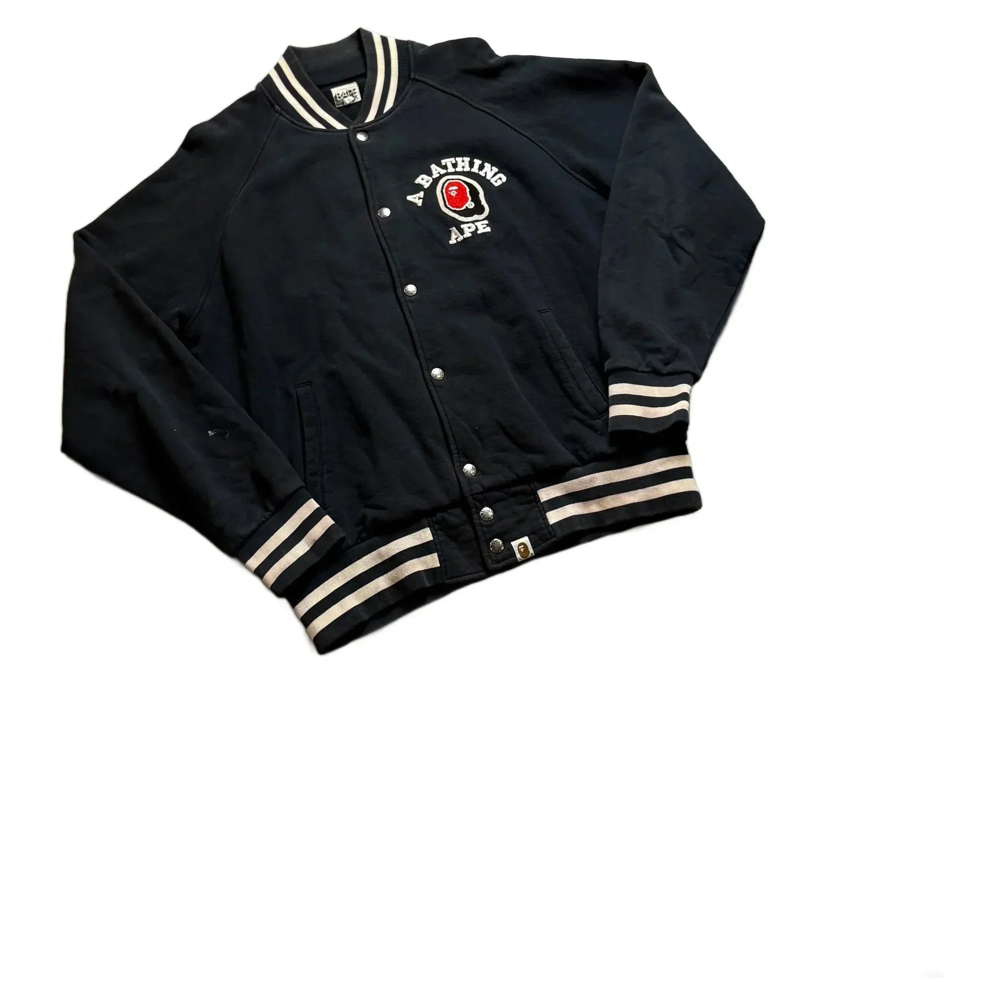 Black A Bathing Ape (BAPE) Jacket - L | The Streetwear Studio