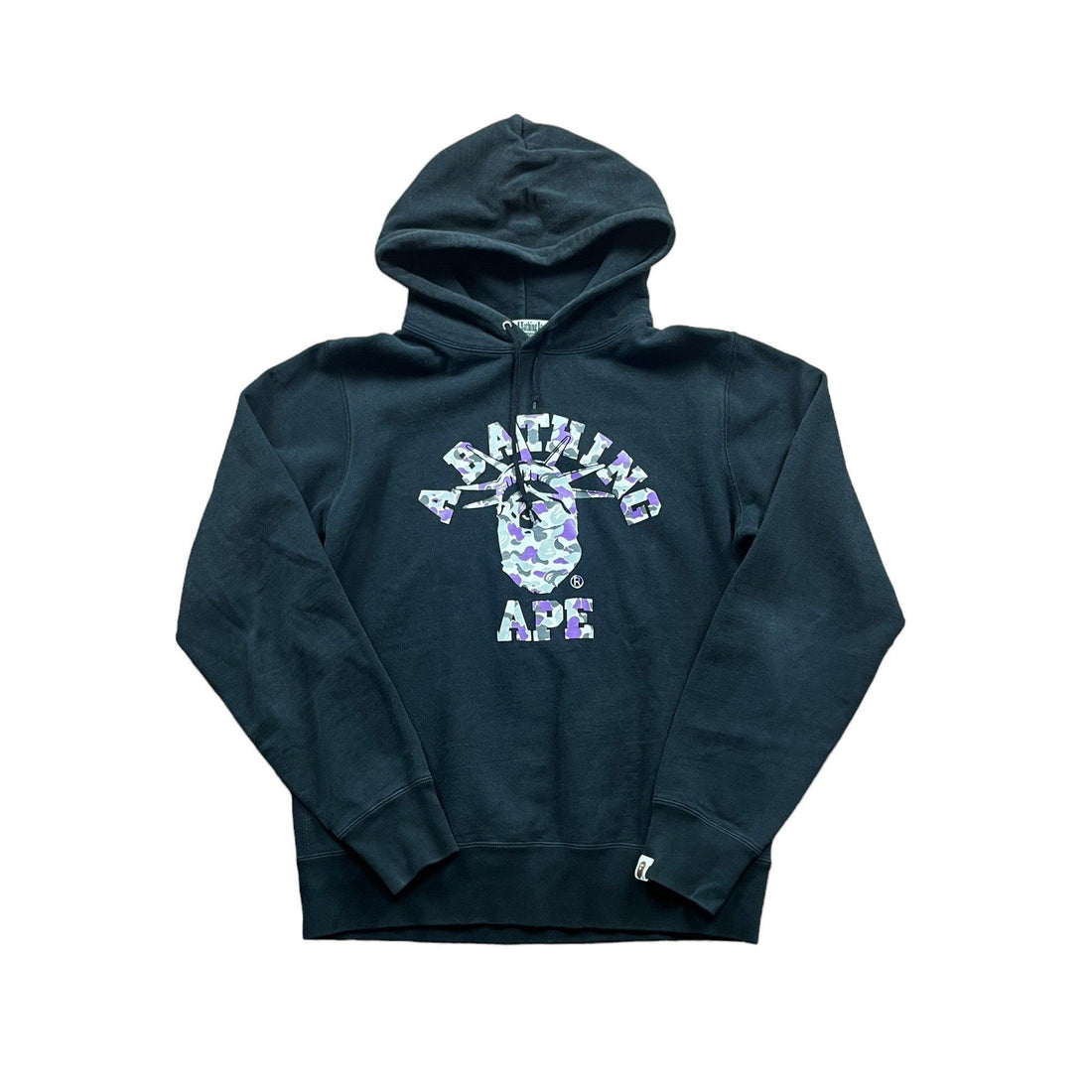 Black A Bathing Ape (BAPE) New York Hoodie - Large (Recommended Size - Medium) - The Streetwear Studio