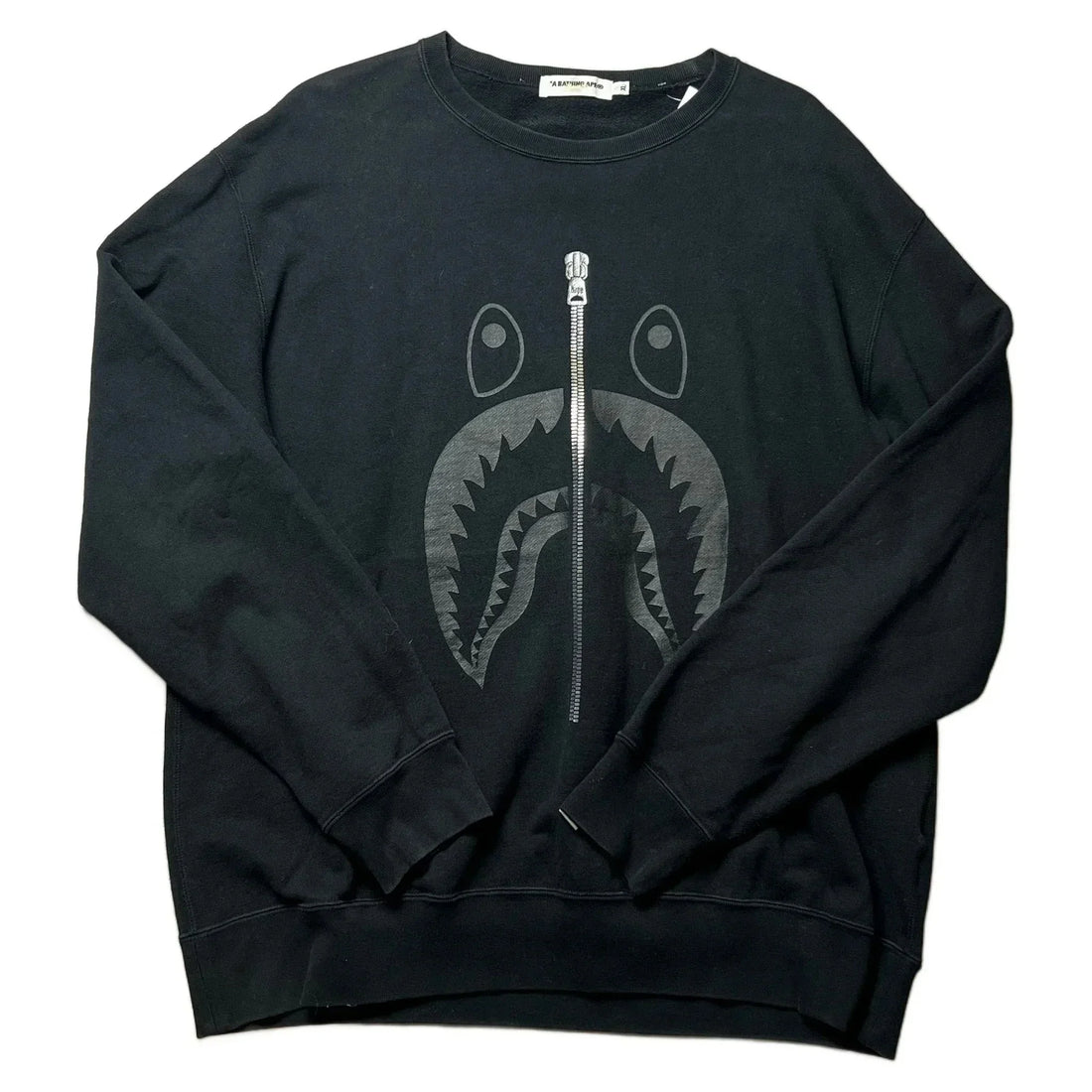 Black A Bathing Ape (BAPE) Sweatshirt - XL | The Streetwear Studio