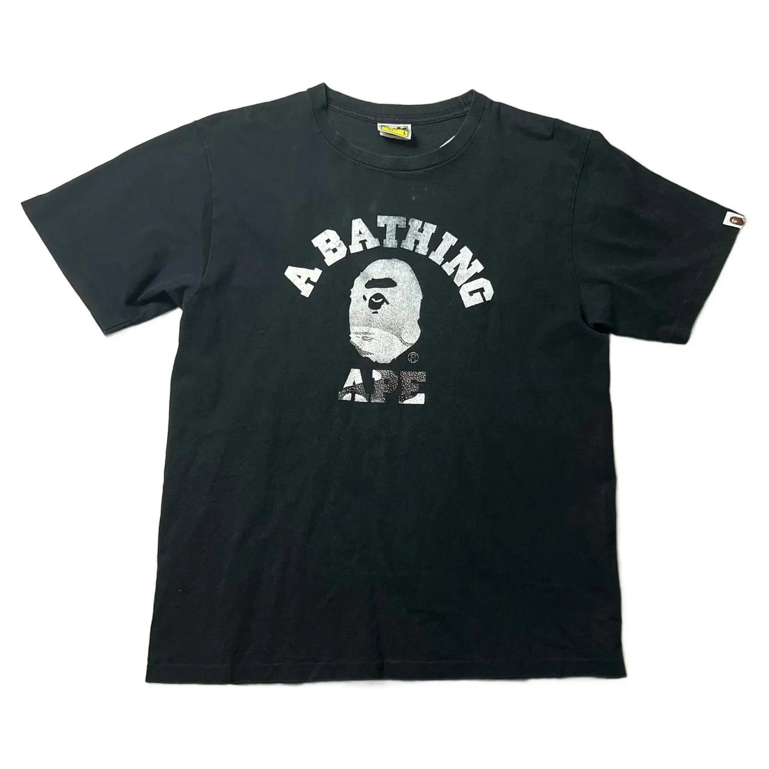 Black A Bathing Ape (BAPE) Tee - L | The Streetwear Studio