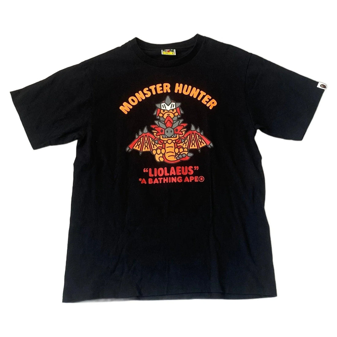 Black A Bathing Ape (BAPE) Tee - L | The Streetwear Studio