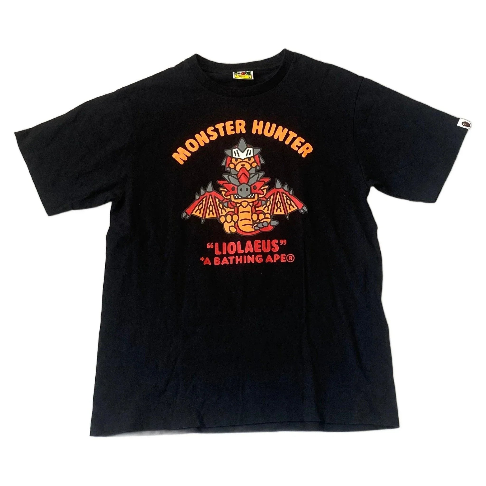 Black A Bathing Ape (BAPE) Tee - L | The Streetwear Studio