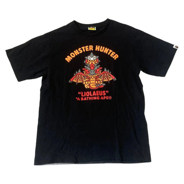 Black A Bathing Ape (BAPE) Tee - L | The Streetwear Studio