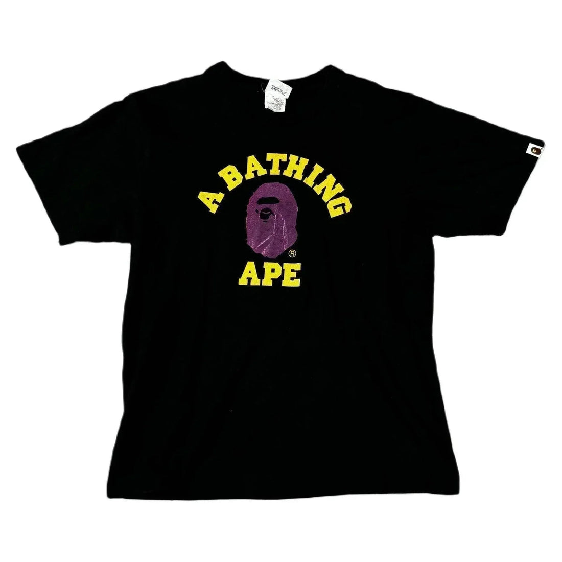 Black A Bathing Ape (BAPE) Tee - L | The Streetwear Studio