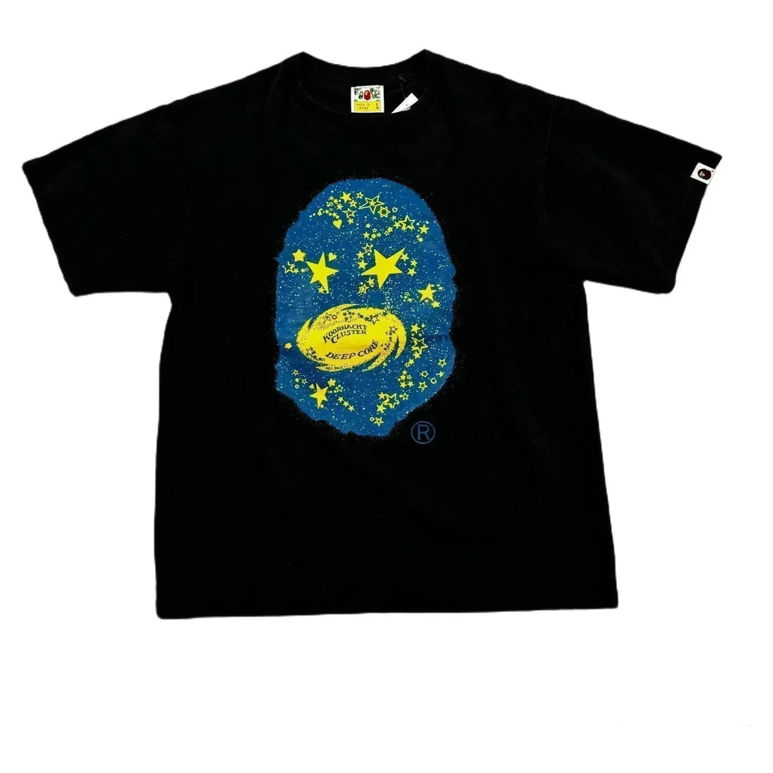 Black A Bathing Ape (BAPE) Tee - L | The Streetwear Studio