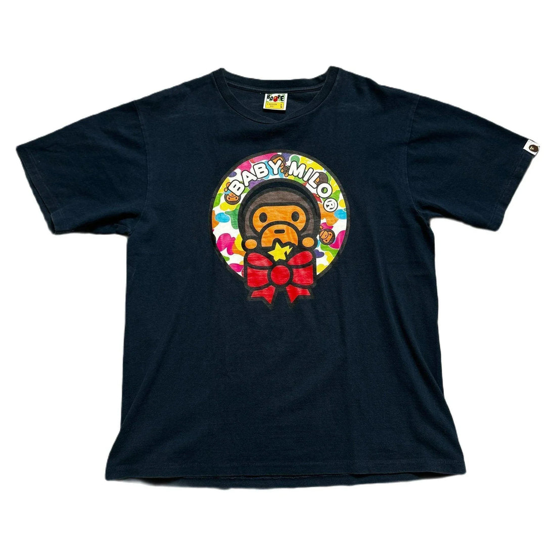 Black A Bathing Ape (BAPE) Tee - L | The Streetwear Studio