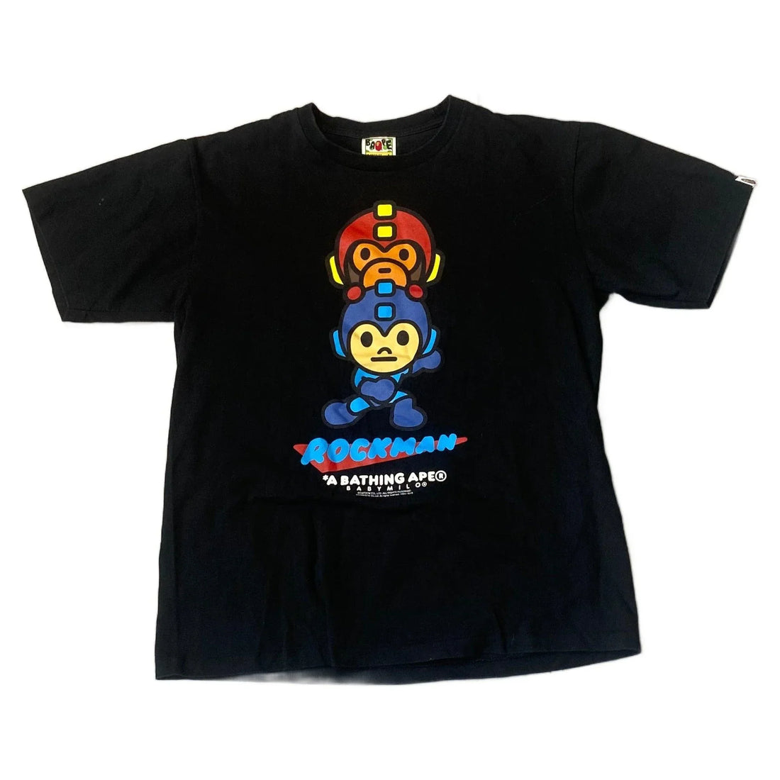 Black A Bathing Ape (BAPE) Tee - L | The Streetwear Studio