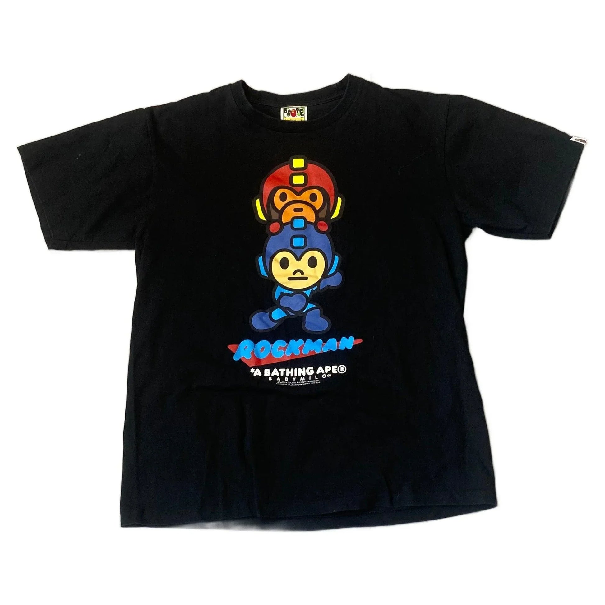 Black A Bathing Ape (BAPE) Tee - L | The Streetwear Studio