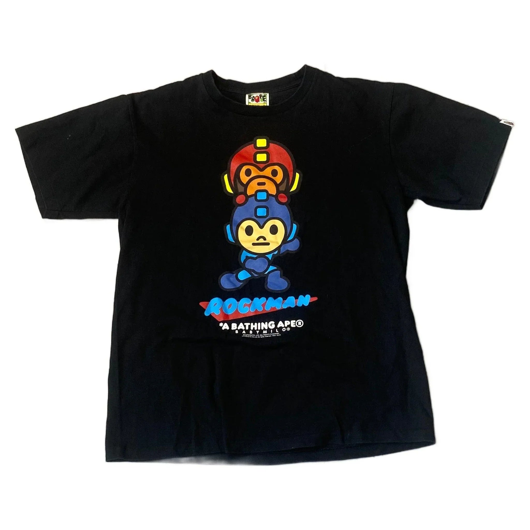 Black A Bathing Ape (BAPE) Tee - L | The Streetwear Studio