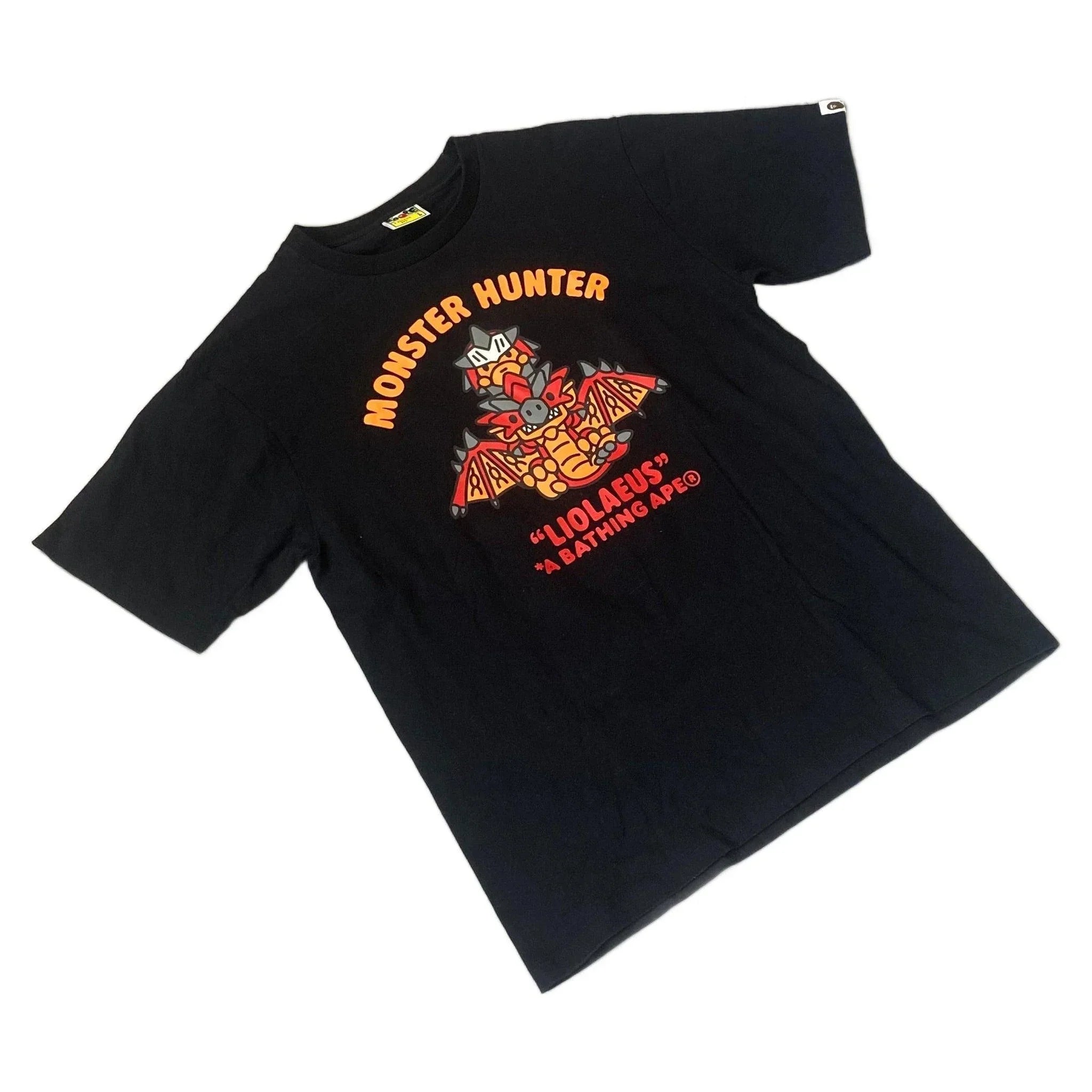 Black A Bathing Ape (BAPE) Tee - L | The Streetwear Studio