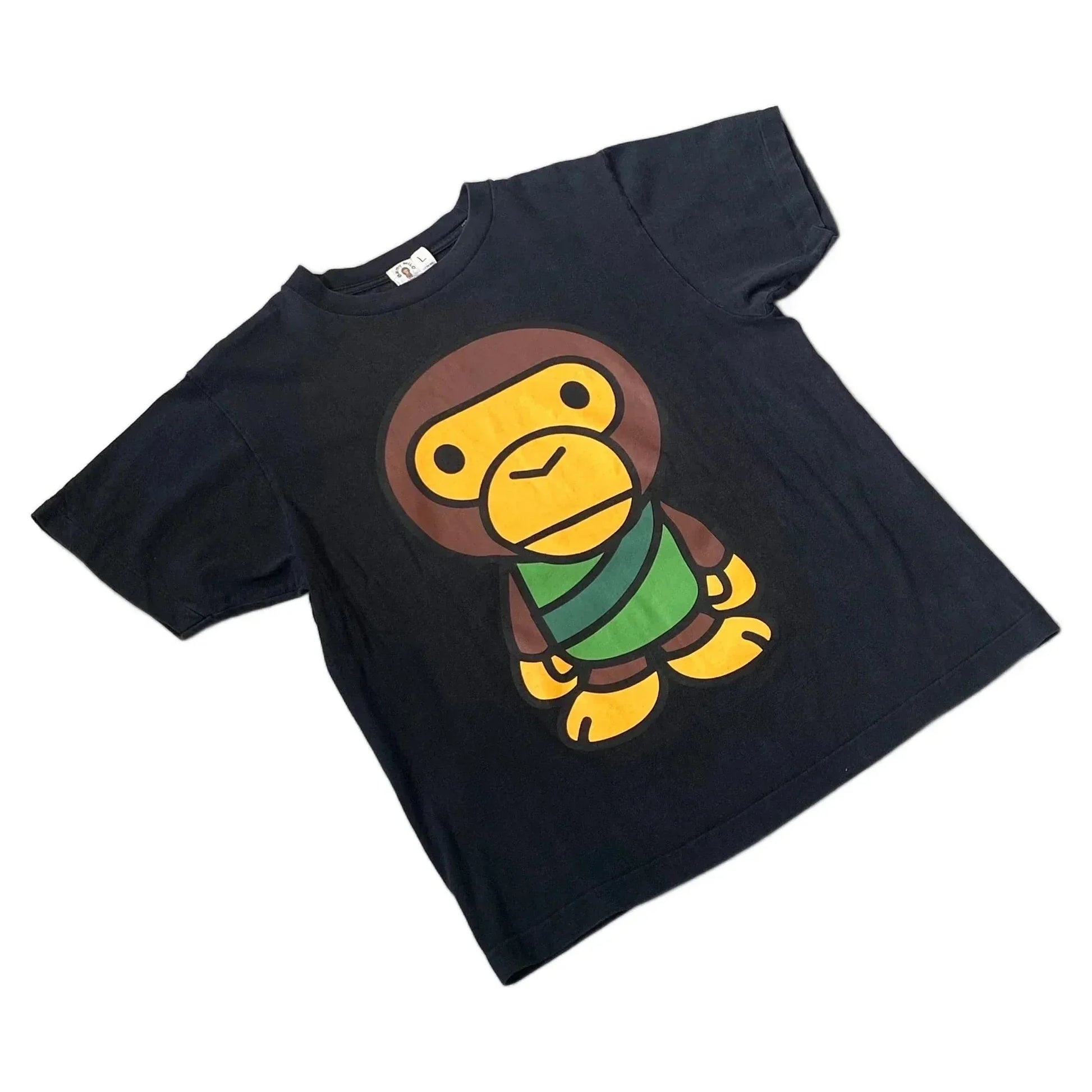 Black A Bathing Ape (BAPE) Tee - L | The Streetwear Studio