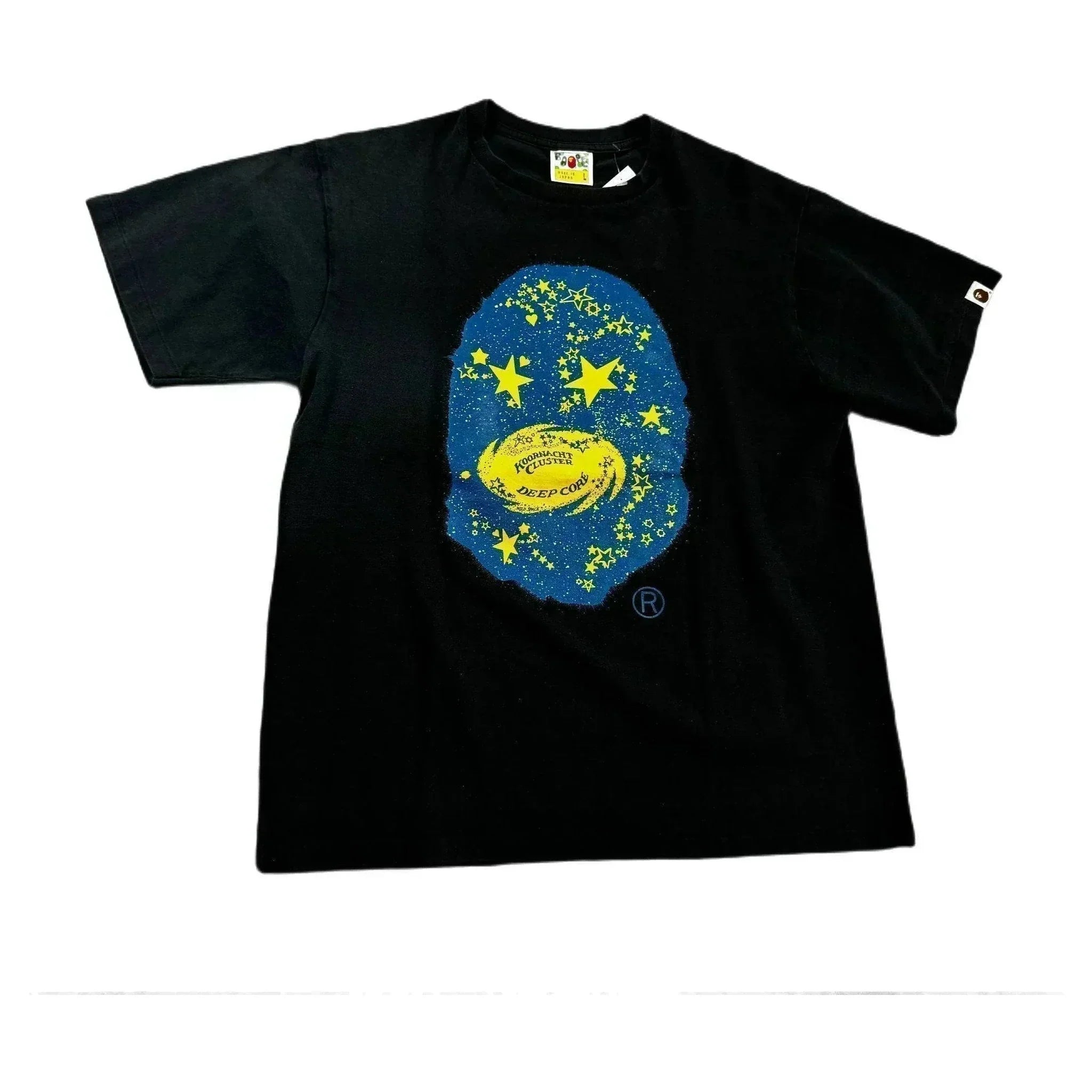 Black A Bathing Ape (BAPE) Tee - L | The Streetwear Studio