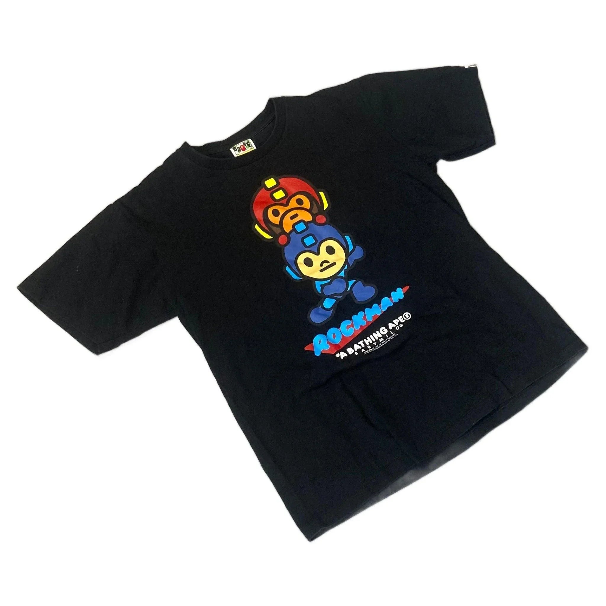 Black A Bathing Ape (BAPE) Tee - L | The Streetwear Studio