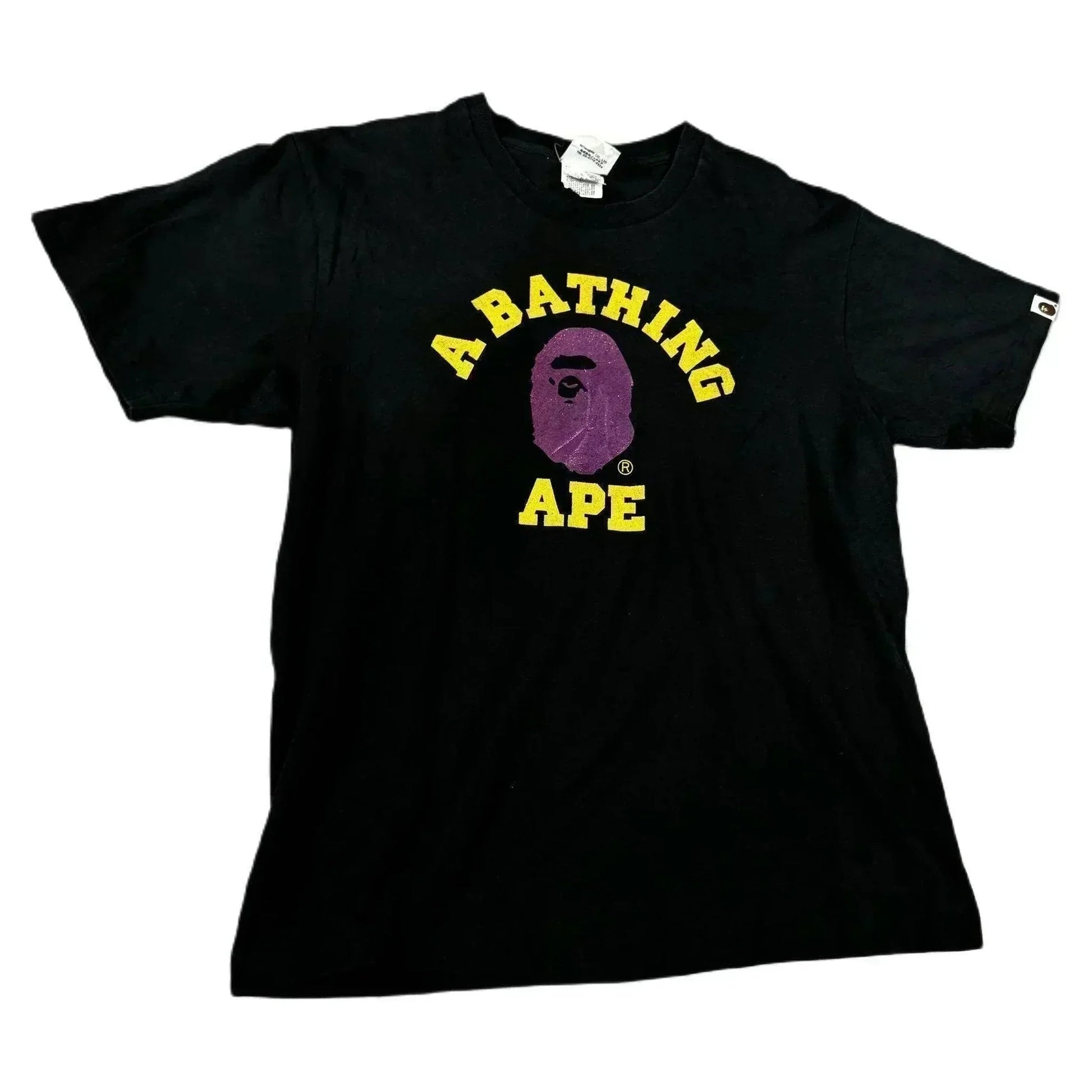 Black A Bathing Ape (BAPE) Tee - L | The Streetwear Studio