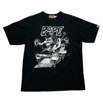 Black A Bathing Ape (BAPE) Tee - M | The Streetwear Studio