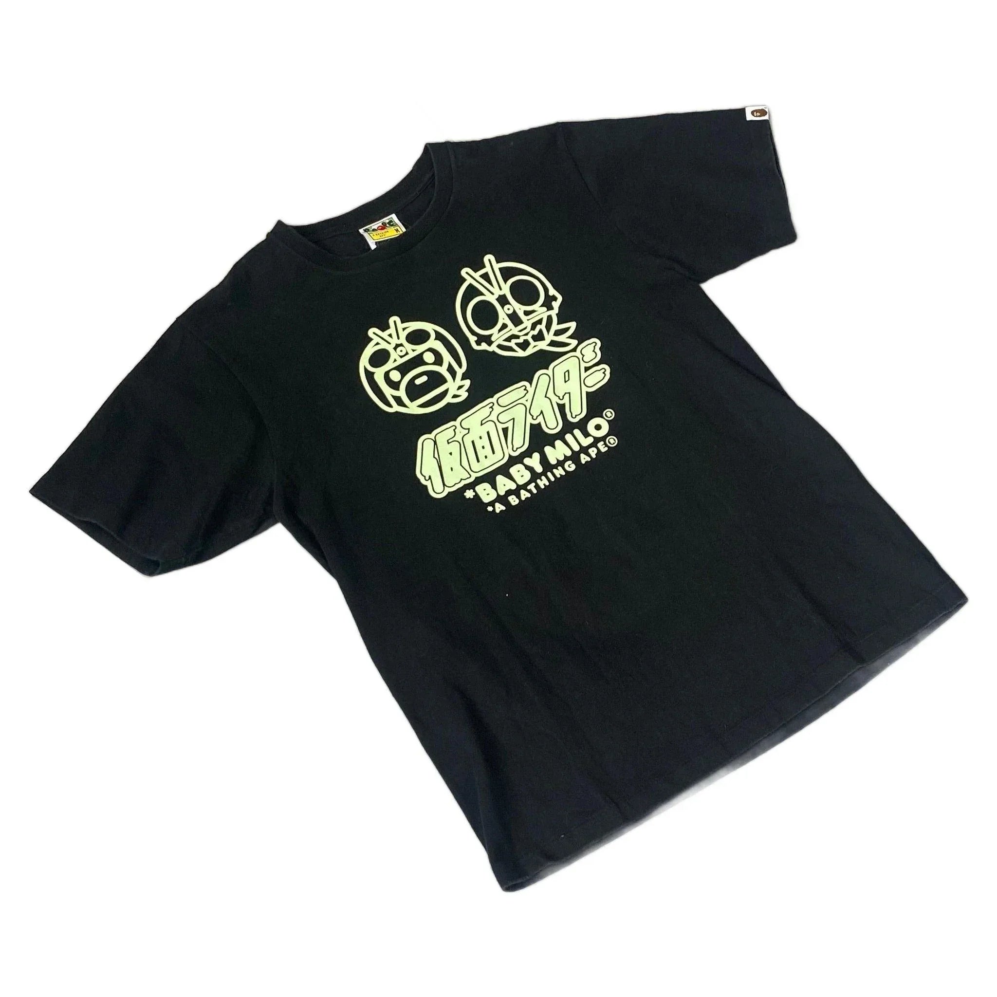 Black A Bathing Ape (BAPE) Tee - M | The Streetwear Studio