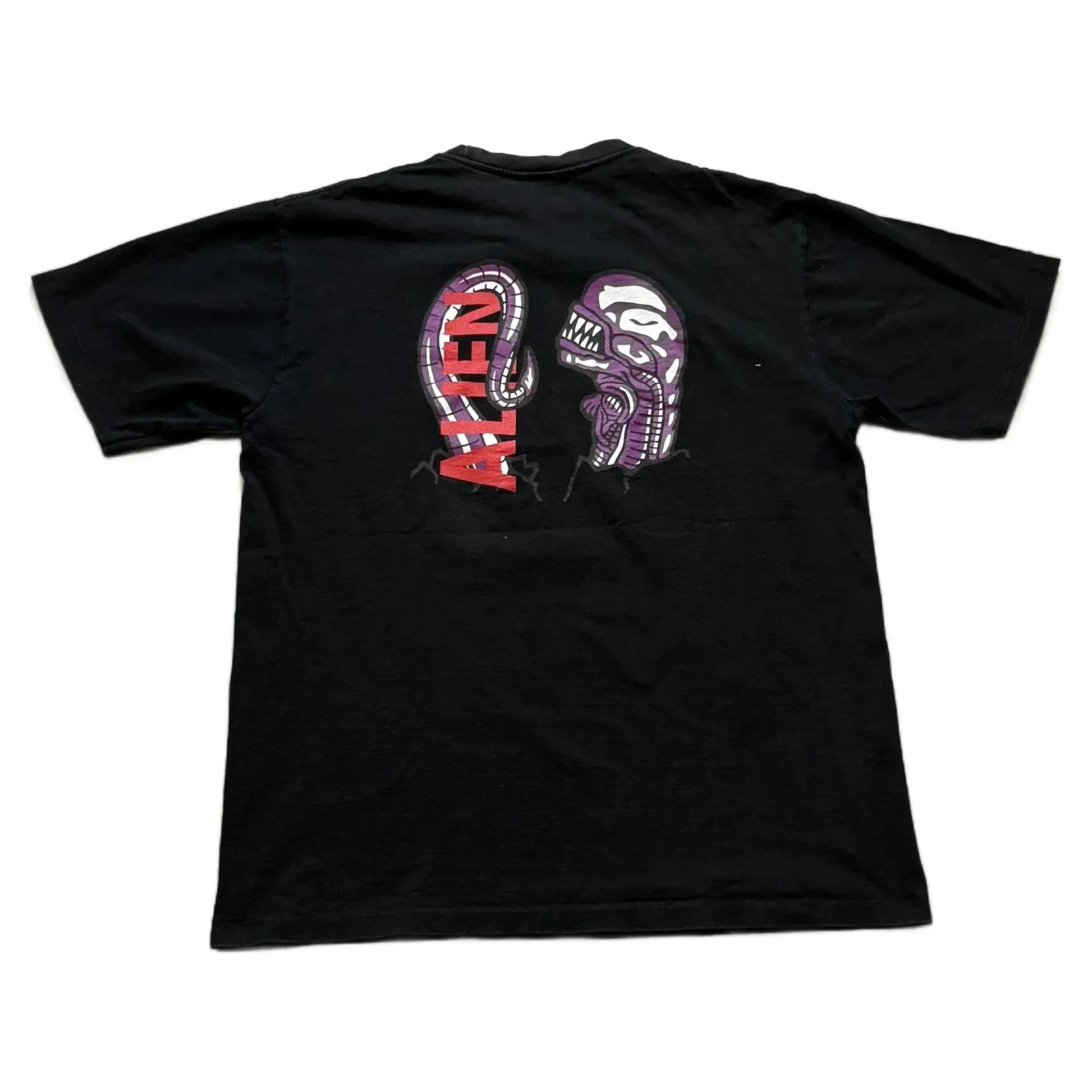 Black A Bathing Ape (BAPE) x Aliens Tee - XL | The Streetwear Studio