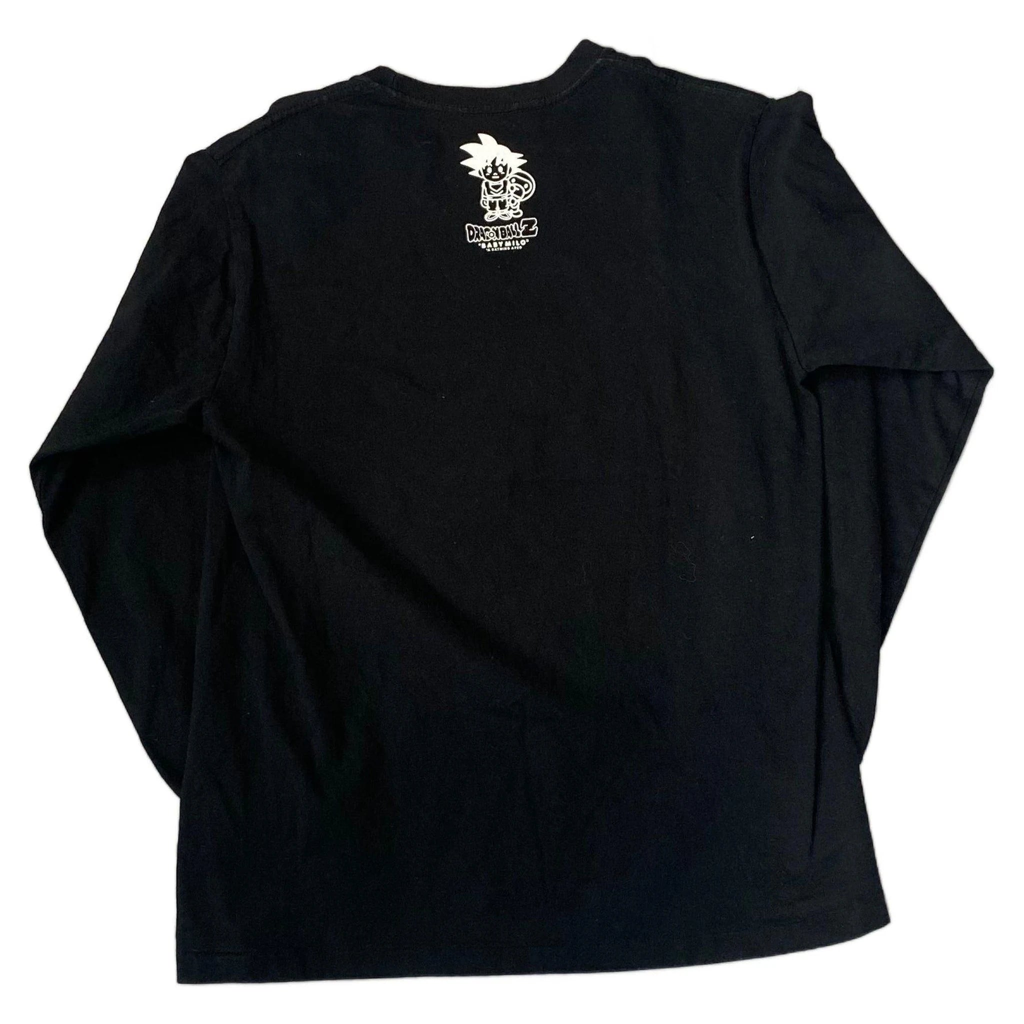 Black A Bathing Ape (BAPE) x Dragonball Z Long Sleeve Tee - M | The Streetwear Studio