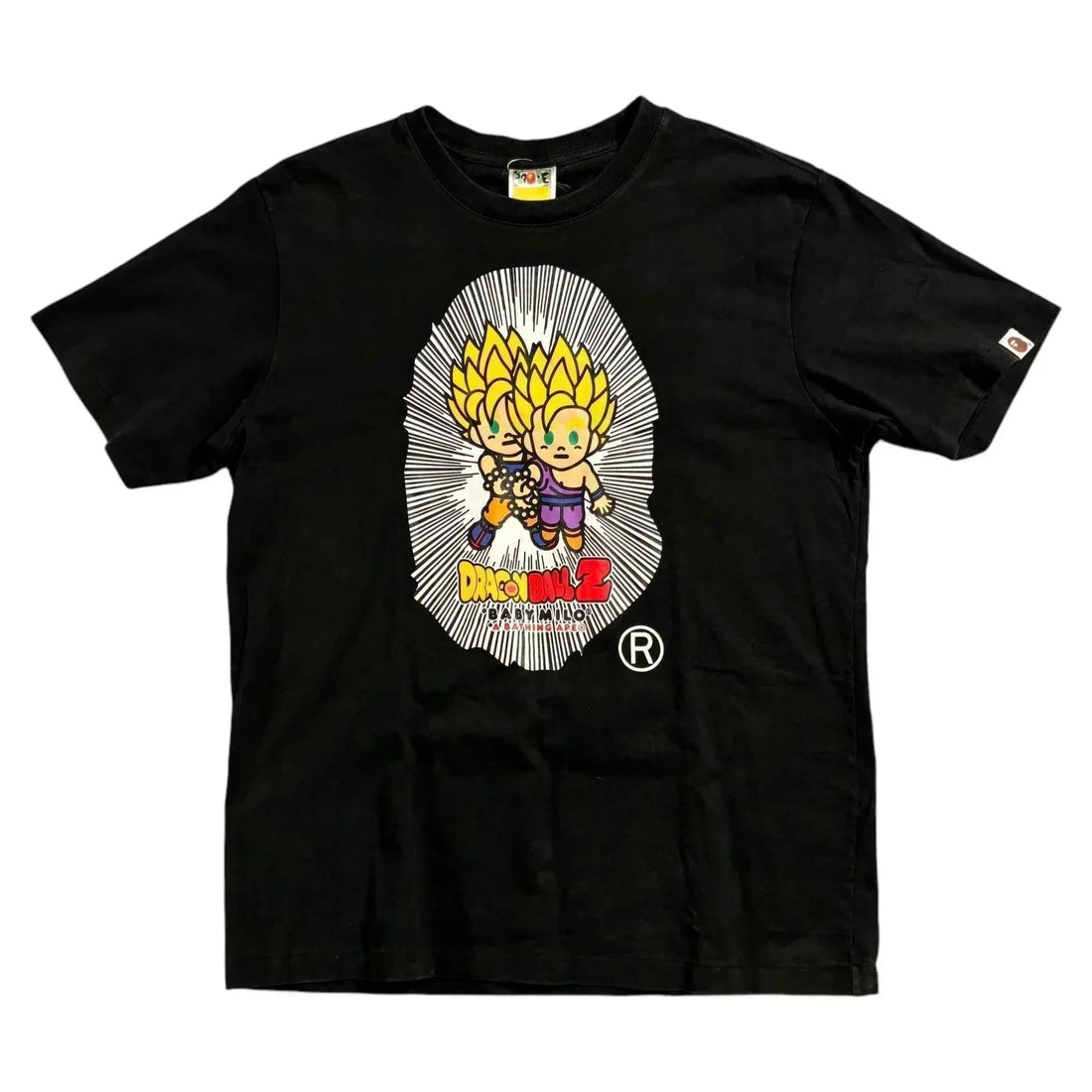 Black A Bathing Ape (BAPE) x Dragonball Z Tee - L | The Streetwear Studio