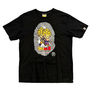 Black A Bathing Ape (BAPE) x Dragonball Z Tee - L | The Streetwear Studio