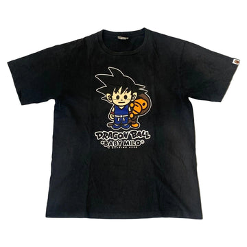 Black A Bathing Ape (BAPE) x Dragonball Z Tee - L | The Streetwear Studio