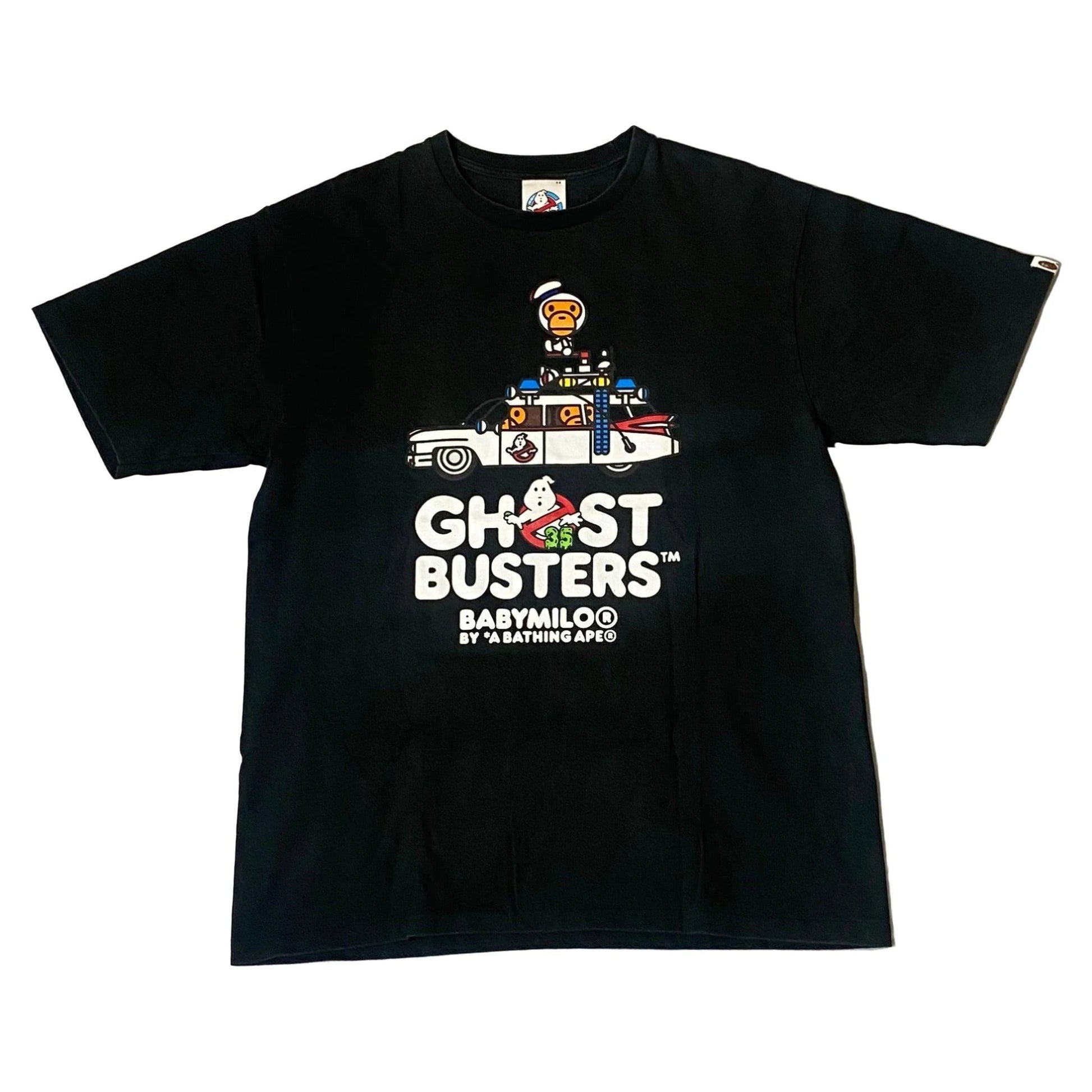 Black A Bathing Ape (BAPE) x Ghostbusters Tee - XL | The Streetwear Studio