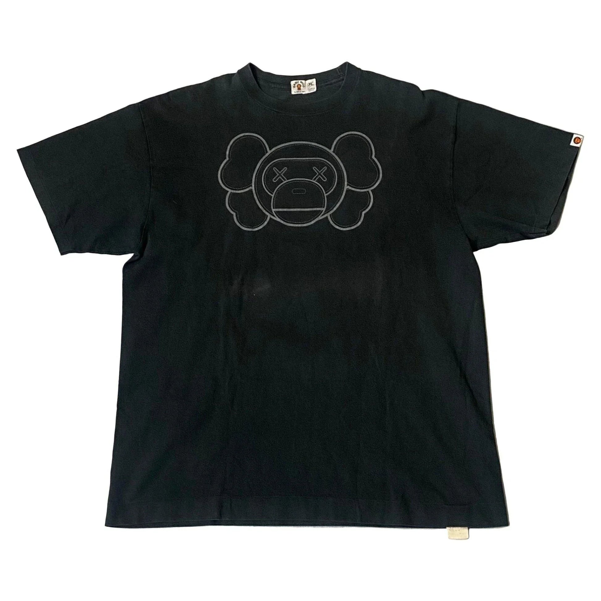 Black A Bathing Ape (BAPE) x KAWS Tee - XL | The Streetwear Studio