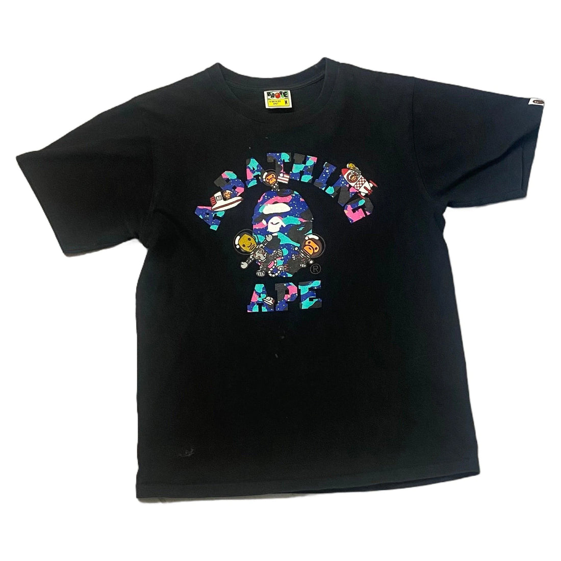 Black A Bathing Ape (BAPE) x Kid Cudi Tee - M | The Streetwear Studio