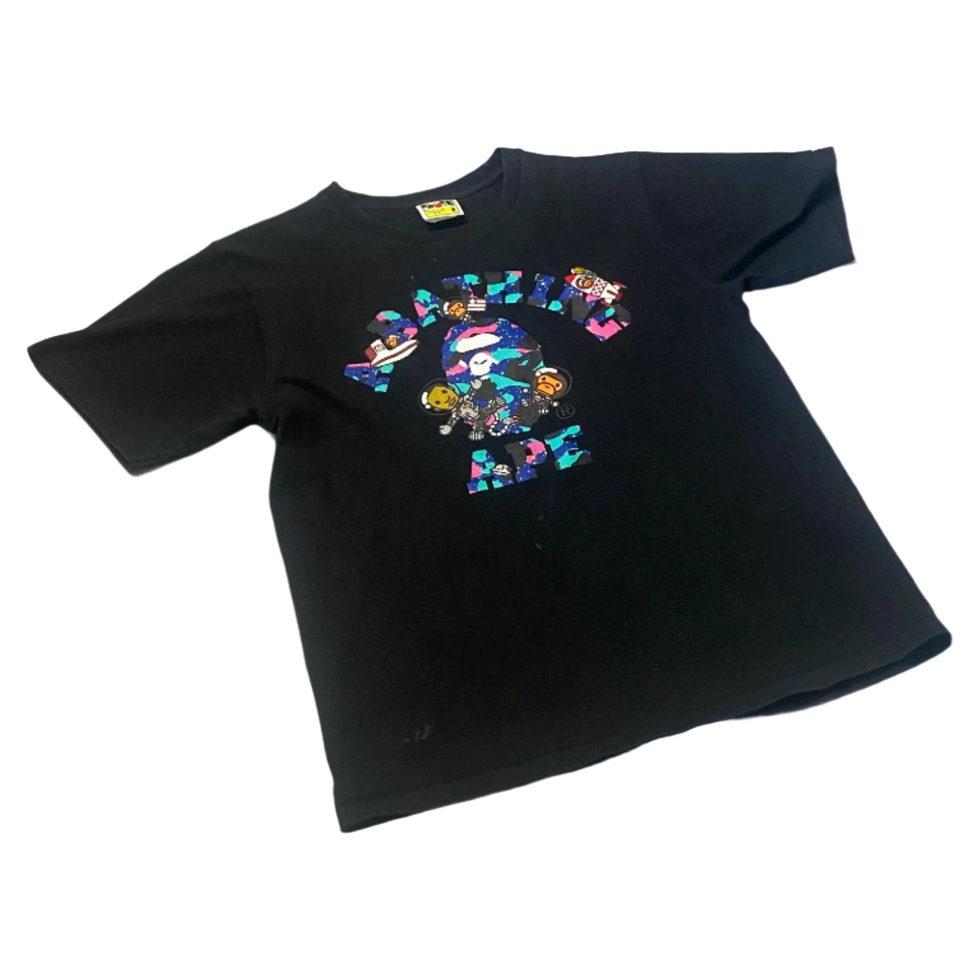 Black A Bathing Ape (BAPE) x Kid Cudi Tee - M | The Streetwear Studio