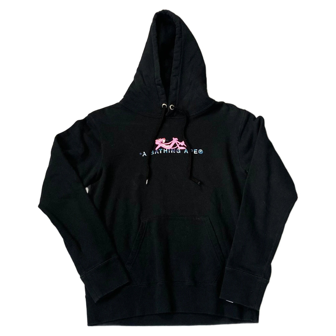 Black A Bathing Ape (BAPE) x Pink Panther Hoodie - M | The Streetwear Studio