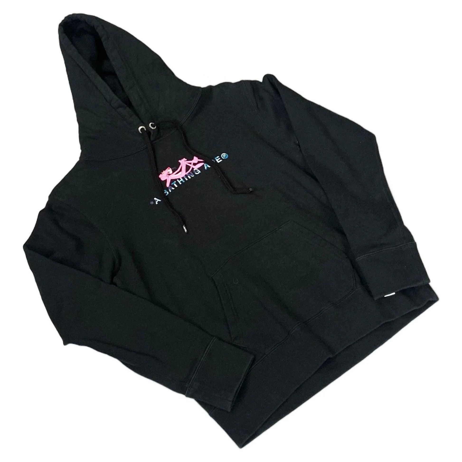 Black A Bathing Ape (BAPE) x Pink Panther Hoodie - M | The Streetwear Studio