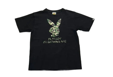 Black A Bathing Ape (BAPE) x Playboy Tee - M | The Streetwear Studio