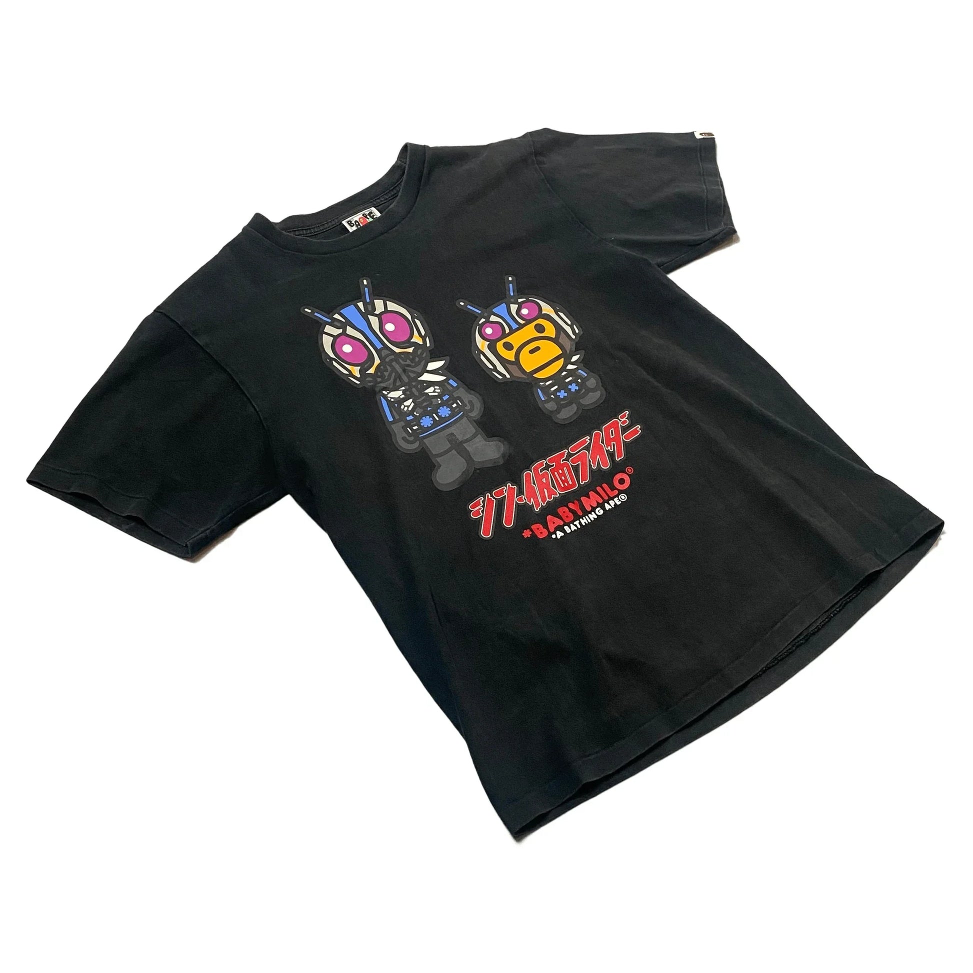 Black A Bathing Ape (BAPE) x Shin Kamen Rider Tee - M | The Streetwear Studio