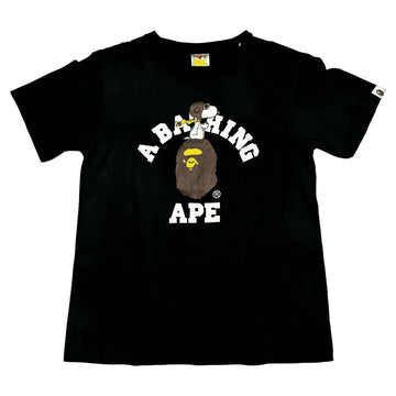 Black A Bathing Ape (BAPE) x Snoopy Tee - L | The Streetwear Studio