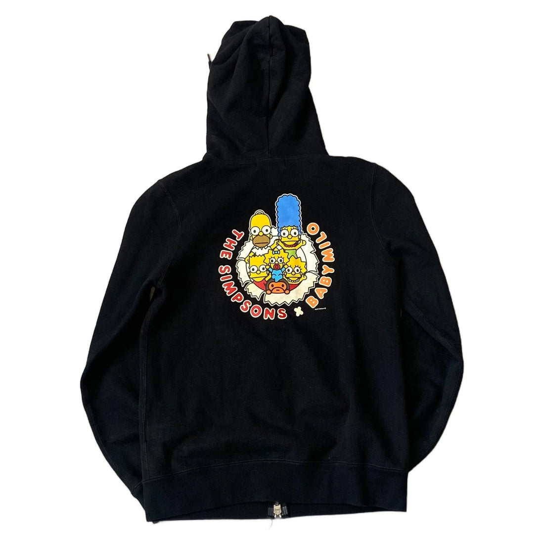Black A Bathing Ape (BAPE) x The Simpsons Hoodie - S | The Streetwear Studio