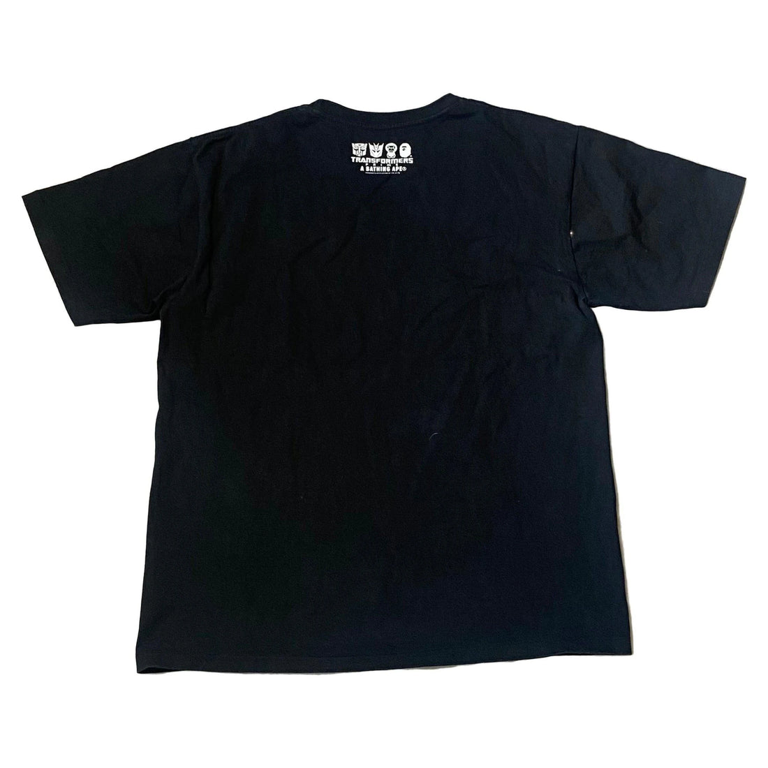 Black A Bathing Ape (BAPE) x Transformers Tee - XL | The Streetwear Studio