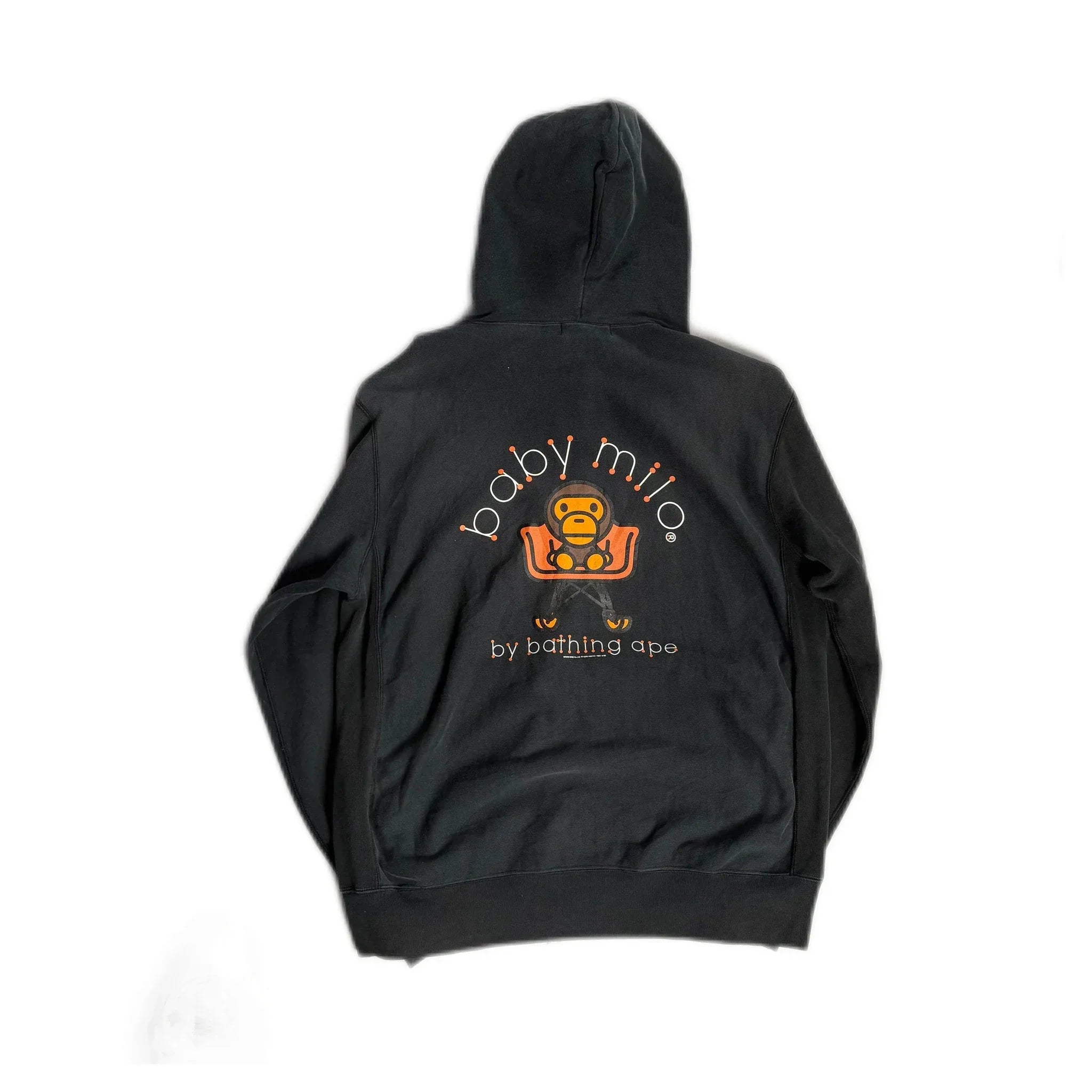 Black A Bathing Ape (BAPE) Zip Up Hoodie - L | The Streetwear Studio